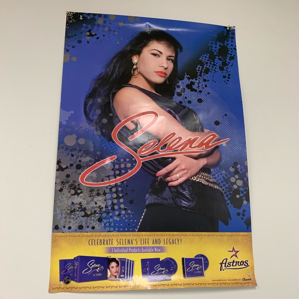 Selena Quintanilla Vintage Poster